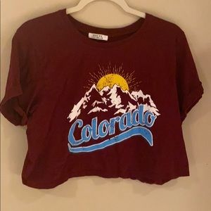 cropped t-shirt